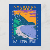 Plage Ofu du Parc national des Samoa américaines e