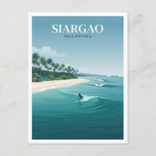 Carte Postale Plage Pacifico, Siargao San Isidro Philippines