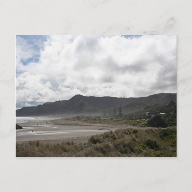 Carte Postale Plage Piha #1 (Devant)