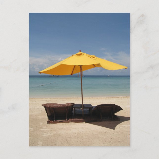 Carte Postale Plage privée (Devant)