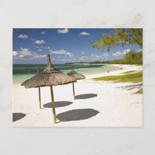 Carte Postale Plage publique de Belle Mare, sud-est de Maurice,