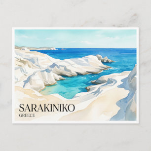 Carte Postale Plage Sarakiniko Milos Grèce