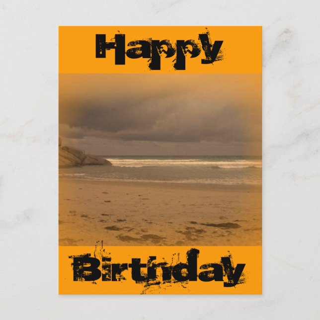 Carte Postale Plage Squeaky 5 (Devant)