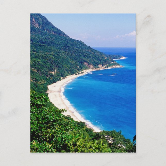 Carte Postale Plages, Barahona, République dominicaine (Devant)