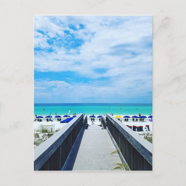Carte Postale Plages de Destin Florida (Devant)