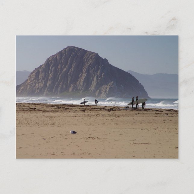 Carte Postale Plages de Morro Rock Surfers (Devant)
