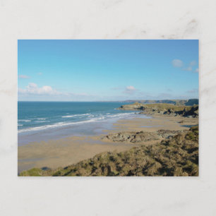Carte Postale Plages de Newquay Bay Cornwall Angleterre