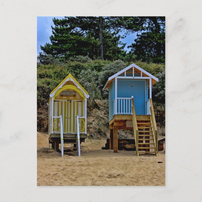 Carte Postale Plages Norfolk (Devant)