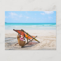 Plages tropicales | Chaise de plage sur sable