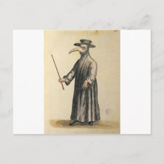 Carte Postale plague-doctor-2
