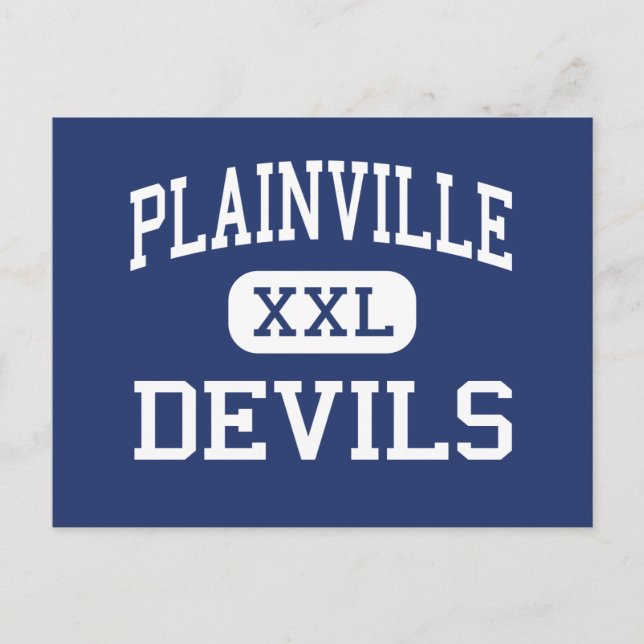 Carte Postale Plainville - Devils - High - Plainville (Devant)