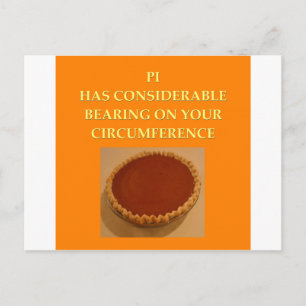 Carte Postale plaisanterie mathématique