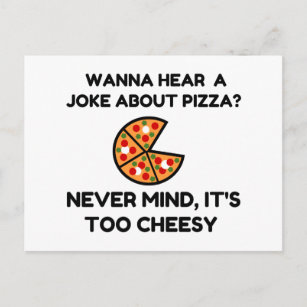 Carte Postale Plaisanterie pizza