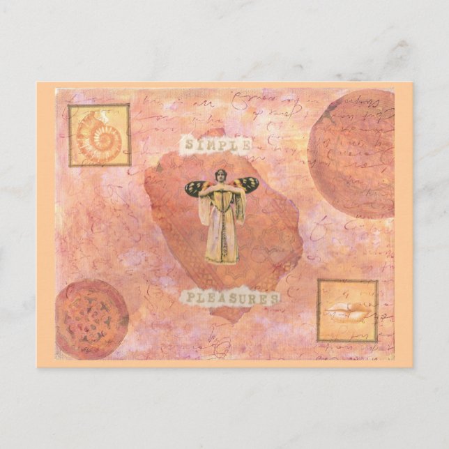Carte postale Plaisirs simples (Devant)