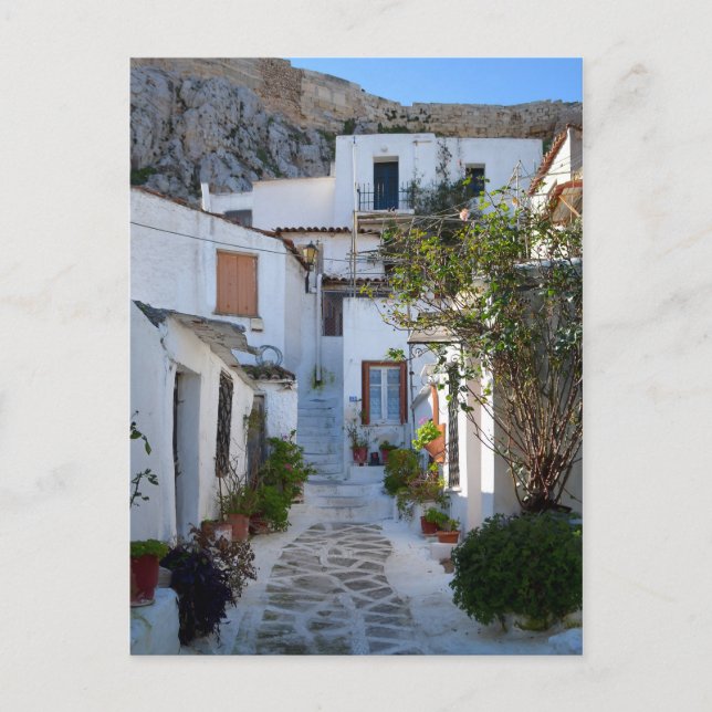 Carte postale Plaka Athens (Devant)