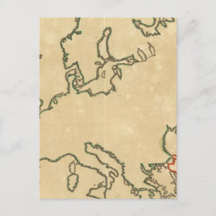 Carte Postale Plan 2 pour l'Europe