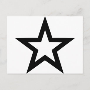 Carte Postale Plan de l'étoile