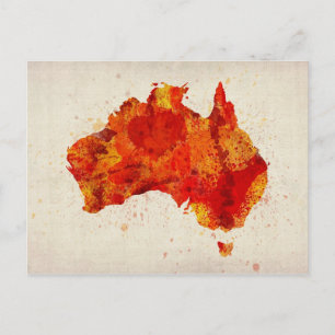 Carte Postale Plan d'eau Australie Imprimer