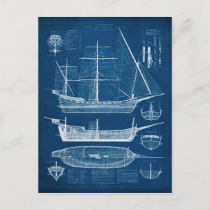 Carte Postale Plan d'expédition antique I