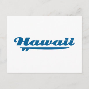 Carte Postale Planche de surf Hawaï