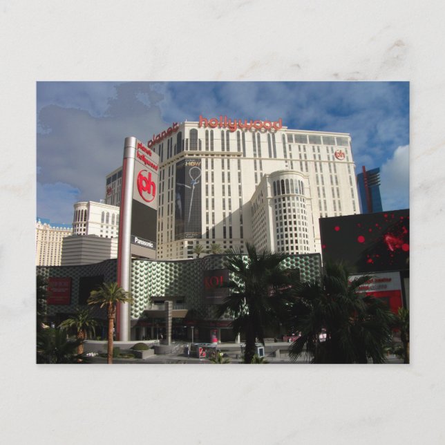 Carte postale Planet Hollywood Las Vegas (Devant)
