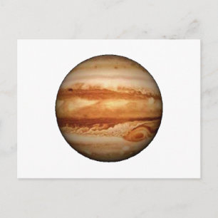 Carte Postale PLANET JUPITER v.3 (système solaire) ~