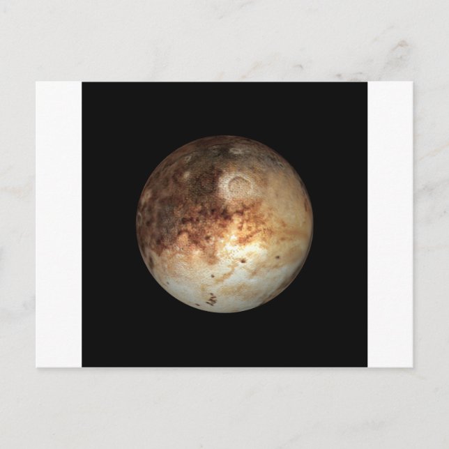 Carte Postale PLANET PLUTO naturel (système solaire) ~ (Devant)