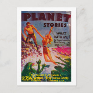 Carte Postale Planet Stories Magazine Couverture 8