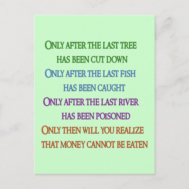 Carte Postale Planète (Devant)