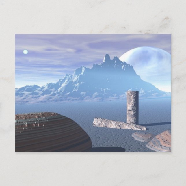 Carte Postale Planète antique (Devant)