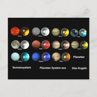 Carte Postale Planète des Sonnensystem