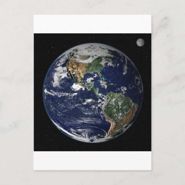 CARTE POSTALE PLANÈTE EARTH (Devant)