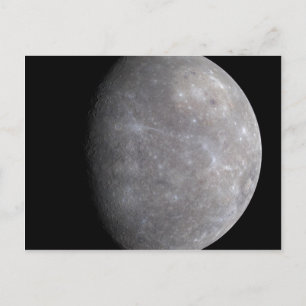 Carte Postale Planète Mercure dans l'espace