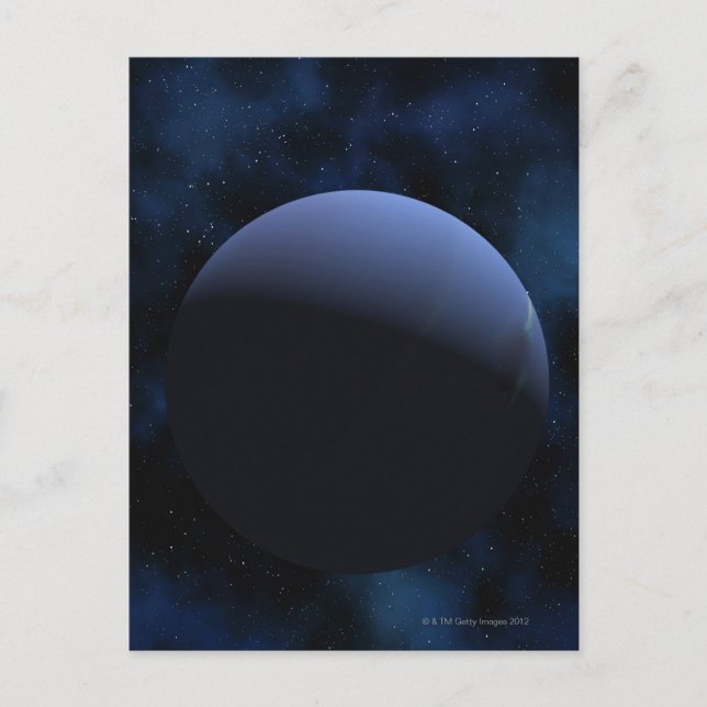 Carte Postale planète Neptune (Devant)