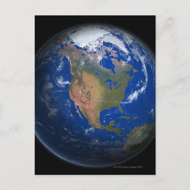 Carte Postale Planète Terre 3 (Devant)