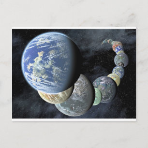 Carte Postale Planètes