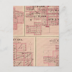 Carte Postale Plans de Vinton, Blairstown, Nevada