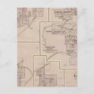 Carte Postale Plans des chutes de cèdre