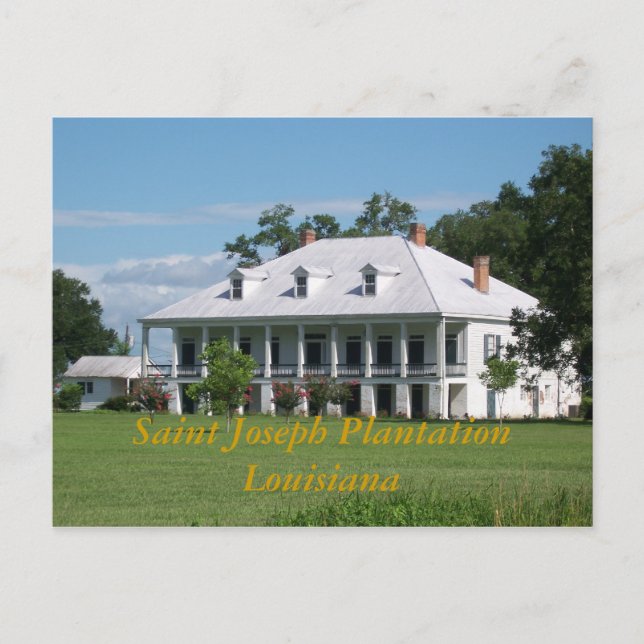 Carte Postale Plantation Saint Joseph (Devant)