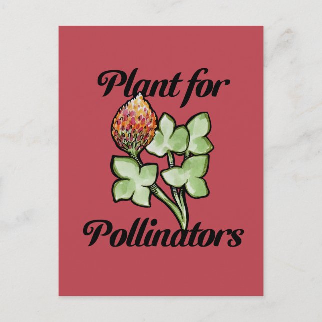 Carte Postale Plante des pollueurs (Devant)