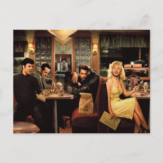 Carte Postale Plaque bleue (Devant)