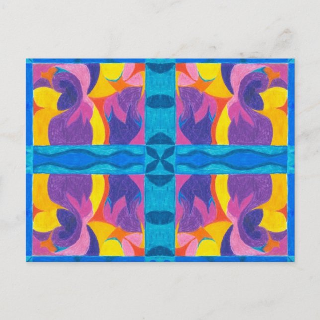 Carte Postale Plaque de fruits (Devant)