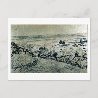 Carte Postale Plaque de La Crau Van Gogh Art