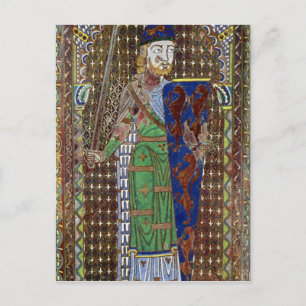 Carte Postale Plaque de tombeau de Geoffrey Plantagenet