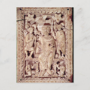 Carte Postale Plaque représentant le roi David