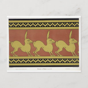 Carte Postale Plaque VII de "Études en design", c.1874-76 (lit.