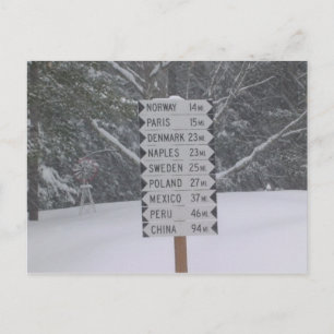 Carte Postale Plaques
