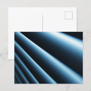 Carte Postale Plaques bleues abstract