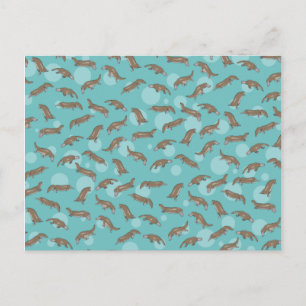 Carte Postale Plate-forme Natation