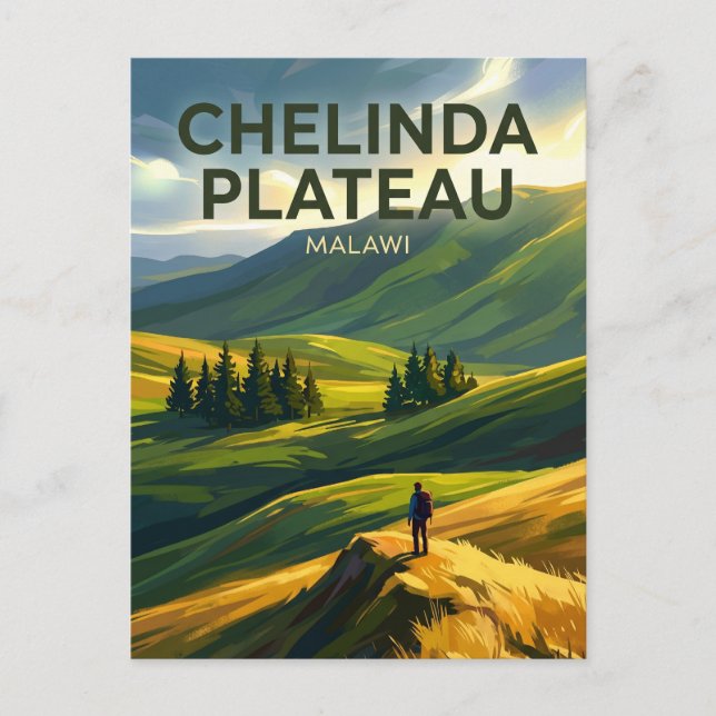 Carte Postale Plateau de Chelinda Malawi (Devant)
